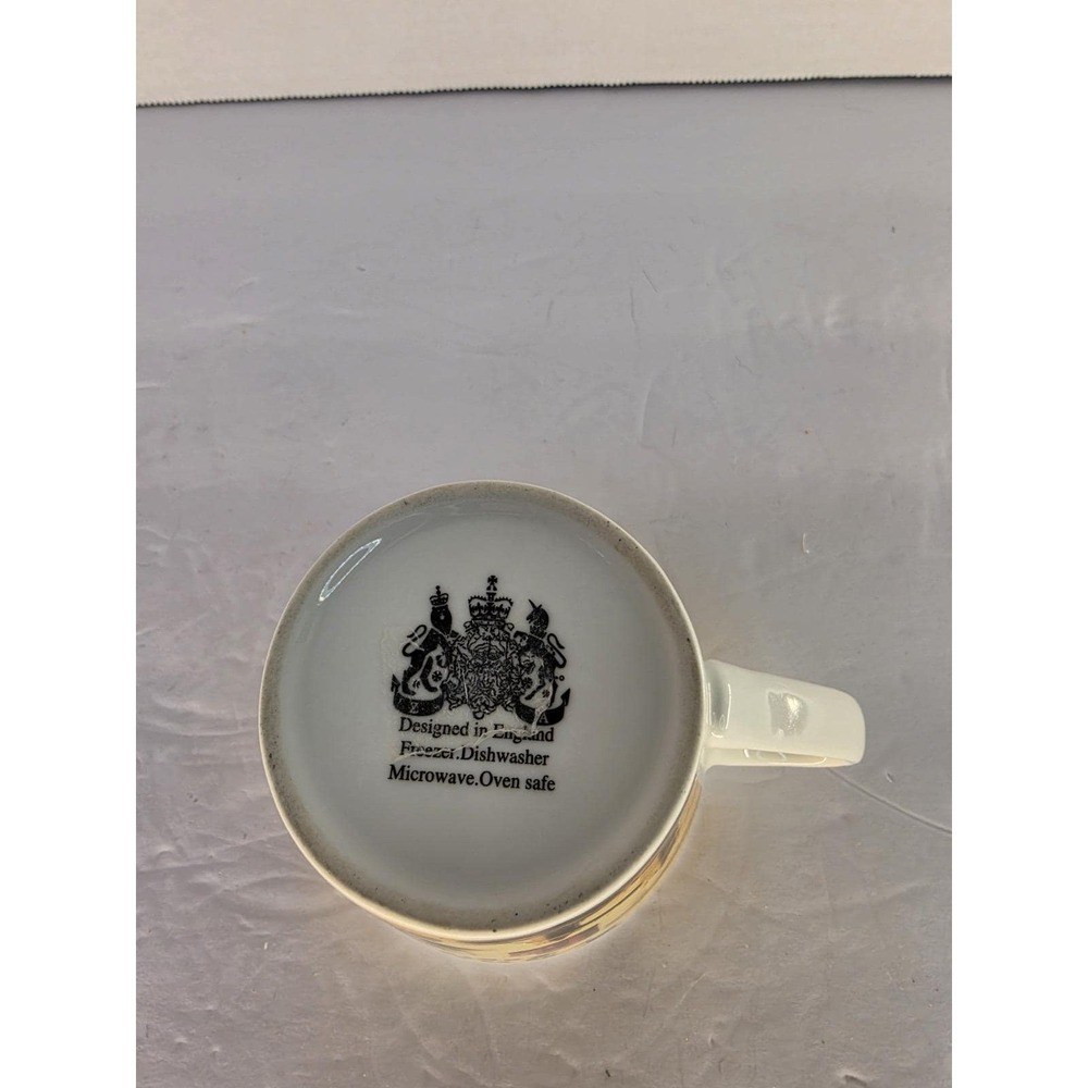 Vintage London England Souvenir Coffee Mug Big Ben Red Bus Telephone Booth Cup - Picture 3 of 6